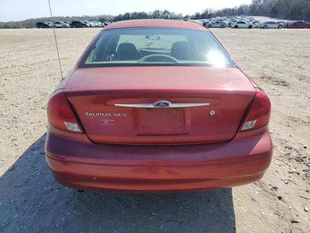 1FAFP55U01A126536 - 2001 FORD TAURUS SES BURGUNDY photo 6