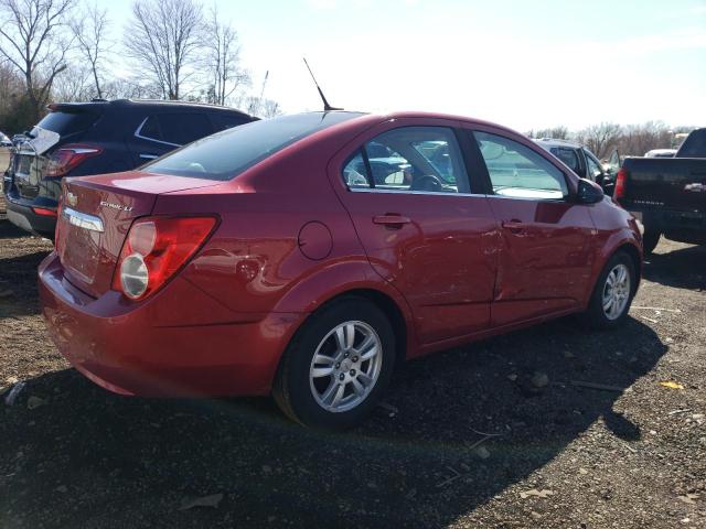 1G1JC5SH5C4178178 - 2012 CHEVROLET SONIC LT RED photo 3