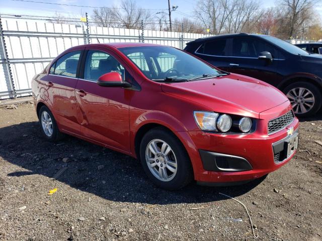 1G1JC5SH5C4178178 - 2012 CHEVROLET SONIC LT RED photo 4