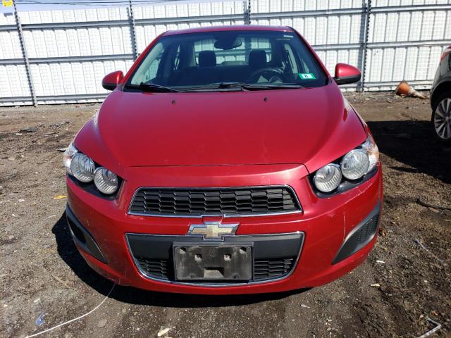 1G1JC5SH5C4178178 - 2012 CHEVROLET SONIC LT RED photo 5