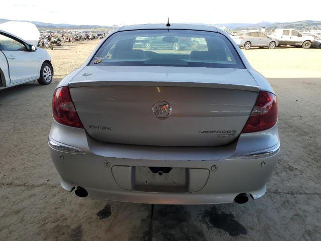 2G4WN58C781290109 - 2008 BUICK LACROSSE SUPER SERIES SILVER photo 6