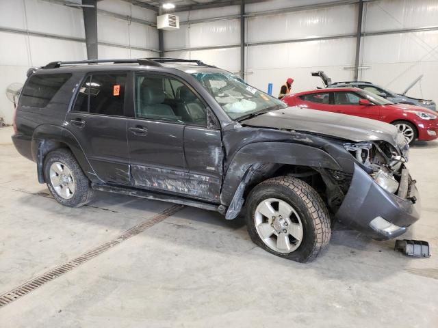 JTEZU14R130014144 - 2003 TOYOTA 4RUNNER SR5 GRAY photo 4