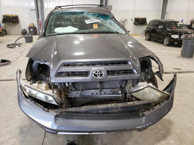 JTEZU14R130014144 - 2003 TOYOTA 4RUNNER SR5 GRAY photo 5