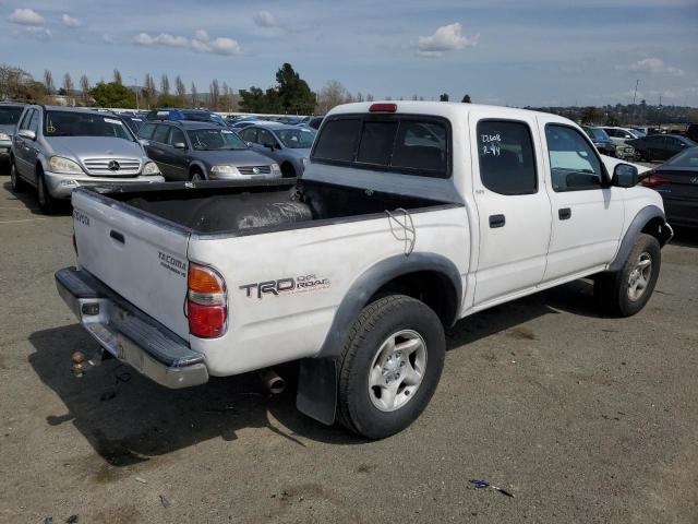 5TEGN92N42Z026374 - 2002 TOYOTA TACOMA DOUBLE CAB PRERUNNER WHITE photo 3