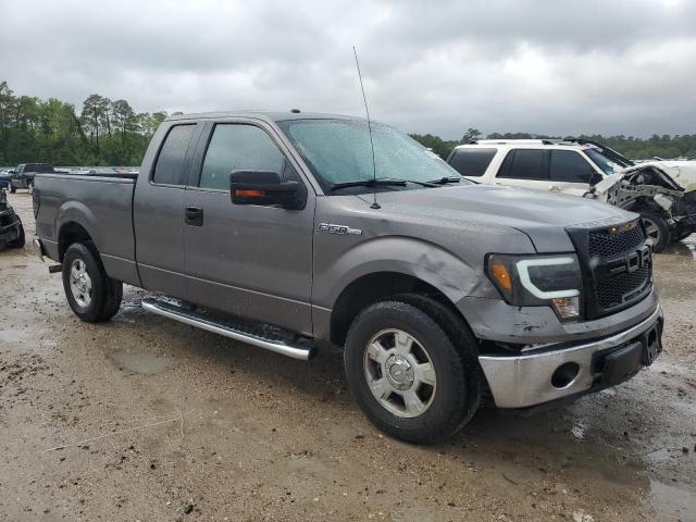 1FTFX1CF2BFC31347 - 2011 FORD F150 SUPER CAB GRAY photo 4