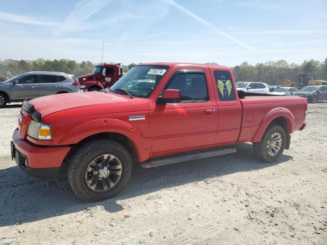 1FTYR44E37PA45330 - 2007 FORD RANGER SUPER CAB RED photo 1