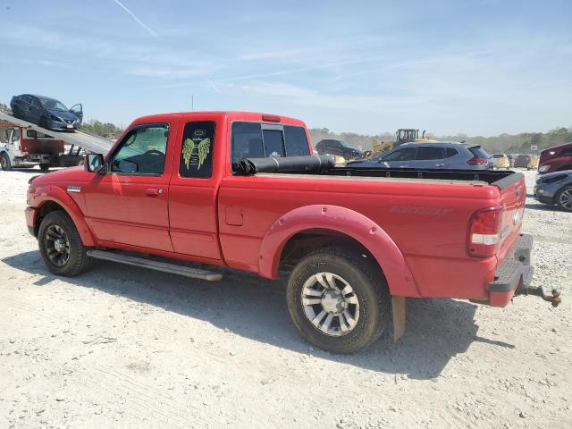 1FTYR44E37PA45330 - 2007 FORD RANGER SUPER CAB RED photo 2