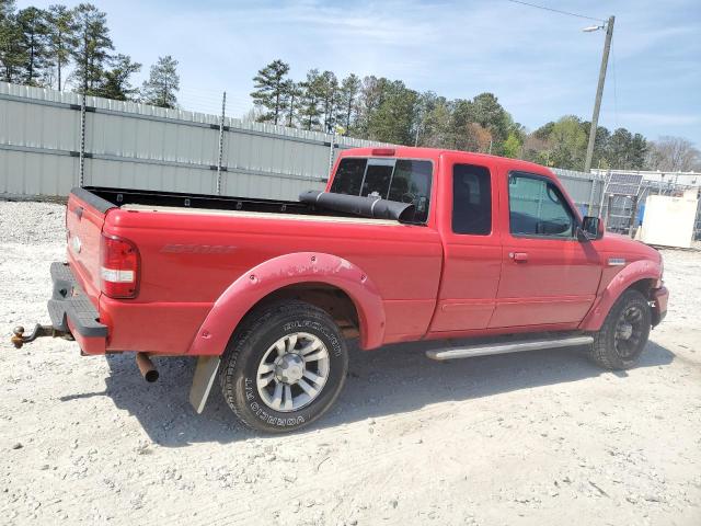 1FTYR44E37PA45330 - 2007 FORD RANGER SUPER CAB RED photo 3