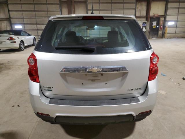 2GNALBEK8C1120615 - 2012 CHEVROLET EQUINOX LS SILVER photo 6