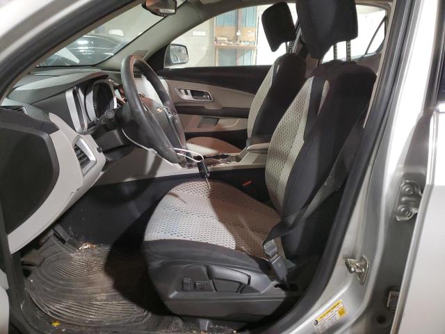 2GNALBEK8C1120615 - 2012 CHEVROLET EQUINOX LS SILVER photo 7