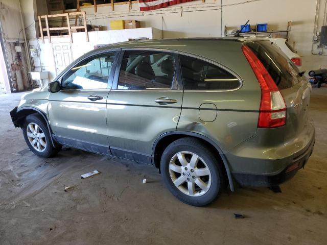 5J6RE48799L045719 - 2009 HONDA CR-V EXL GREEN photo 2