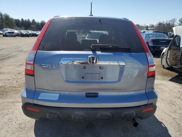 JHLRE48767C041892 - 2007 HONDA CR-V EXL BLUE photo 6