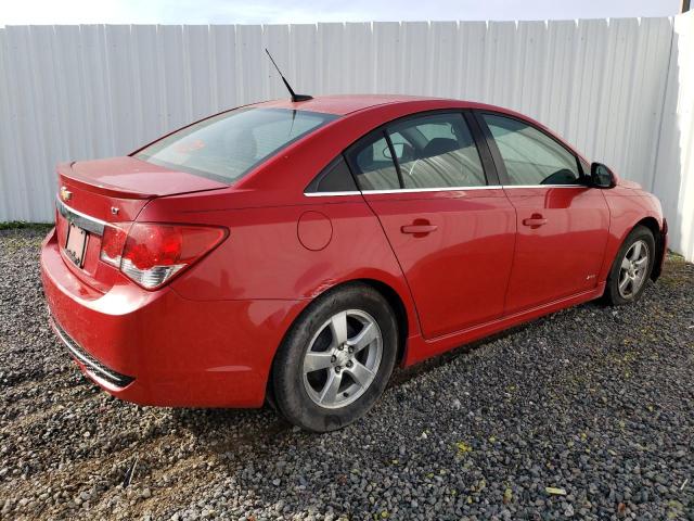 1G1PL5SC4C7361195 - 2012 CHEVROLET CRUZE LT RED photo 3