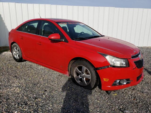 1G1PL5SC4C7361195 - 2012 CHEVROLET CRUZE LT RED photo 4