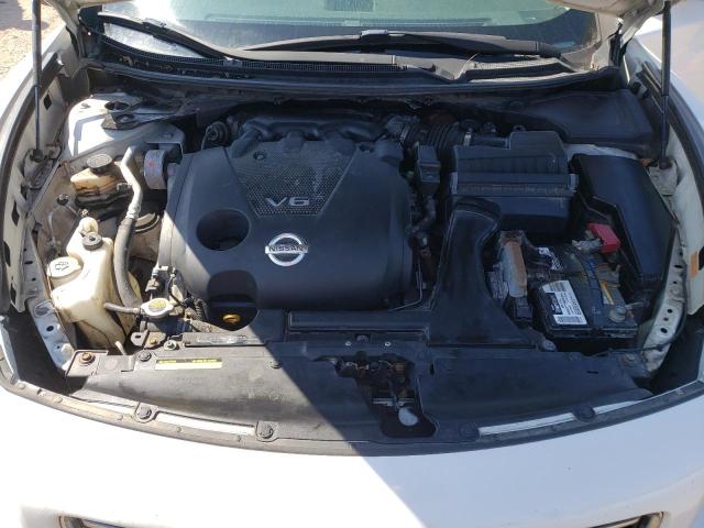 1N4AA5AP8AC805535 - 2010 NISSAN MAXIMA S WHITE photo 11