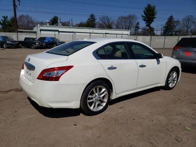 1N4AA5AP8AC805535 - 2010 NISSAN MAXIMA S WHITE photo 3