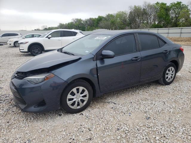 5YFBURHE6HP697547 - 2017 TOYOTA COROLLA L GRAY photo 1