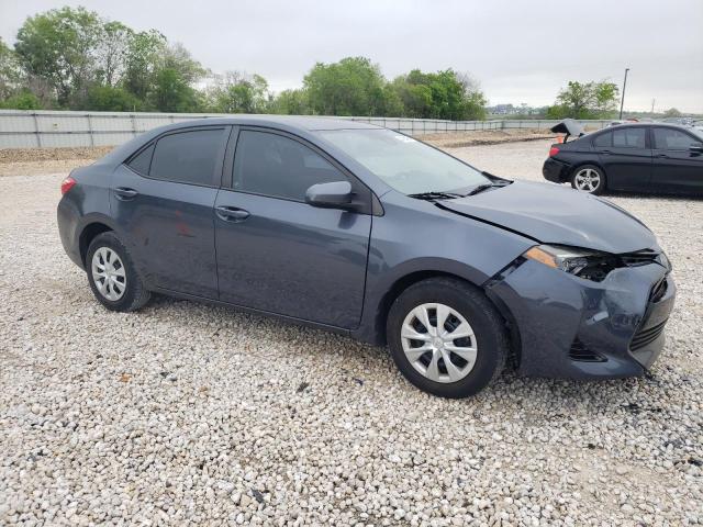 5YFBURHE6HP697547 - 2017 TOYOTA COROLLA L GRAY photo 4