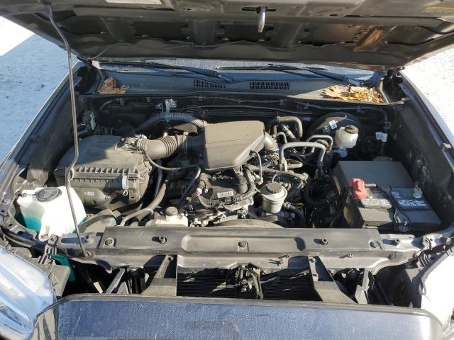 5TFAX5GN6KX163342 - 2019 TOYOTA TACOMA DOUBLE CAB GRAY photo 11