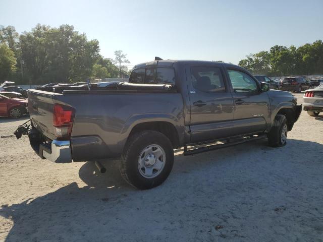 5TFAX5GN6KX163342 - 2019 TOYOTA TACOMA DOUBLE CAB GRAY photo 3