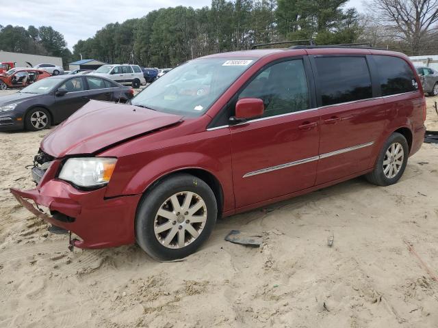 2C4RC1BGXDR802680 - 2013 CHRYSLER TOWN & COU TOURING RED photo 1