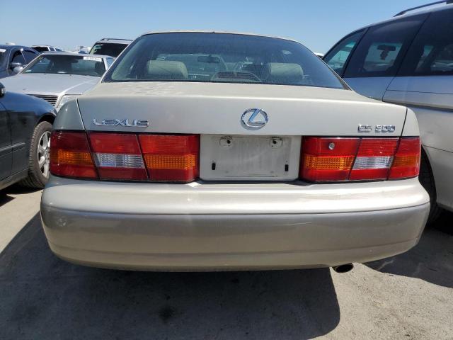 JT8BF28G5W0110425 - 1998 LEXUS ES 300 BEIGE photo 6