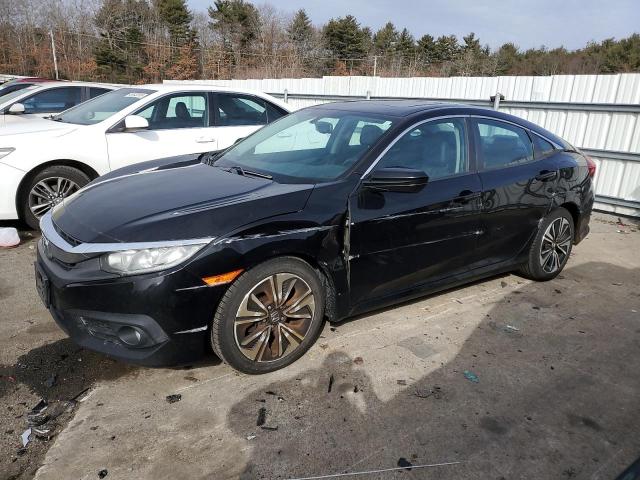2HGFC1F77GH647305 - 2016 HONDA CIVIC EXL BLACK photo 1