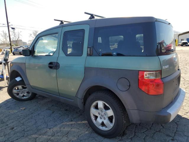 5J6YH18653L020817 - 2003 HONDA ELEMENT EX GREEN photo 2