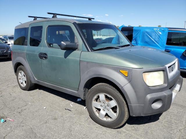 5J6YH18653L020817 - 2003 HONDA ELEMENT EX GREEN photo 4