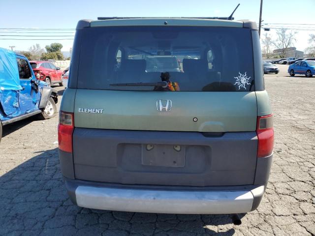 5J6YH18653L020817 - 2003 HONDA ELEMENT EX GREEN photo 6