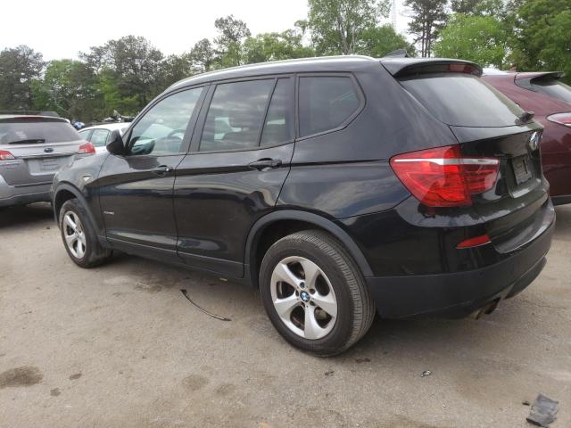 5UXWX5C51BL710387 - 2011 BMW X3 XDRIVE28I BLACK photo 2