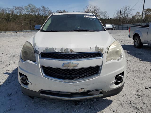 2GNALDEK9E6270038 - 2014 CHEVROLET EQUINOX LTZ WHITE photo 5