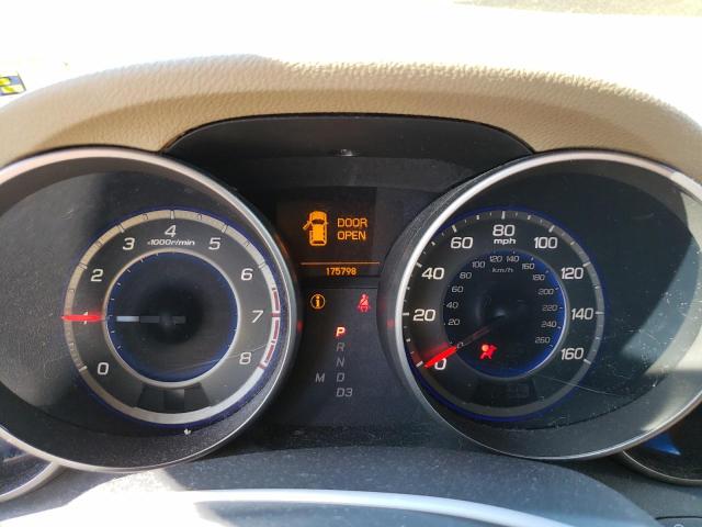 2HNYD28498H528292 - 2008 ACURA MDX TECHNOLOGY BURGUNDY photo 9