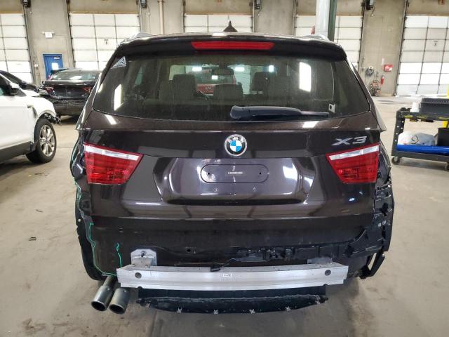 5UXWX9C53F0D48306 - 2015 BMW X3 XDRIVE28I BLACK photo 6