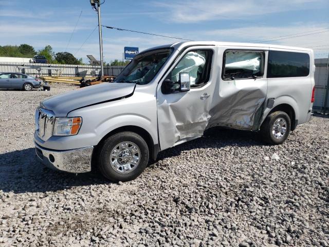 5BZAF0AA0KN850372 - 2019 NISSAN NV 3500 SILVER photo 1