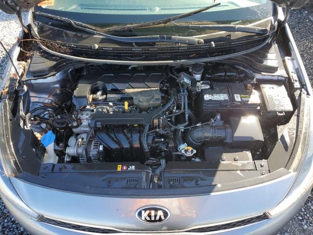 3KPA24AD9LE278057 - 2020 KIA RIO LX GRAY photo 11