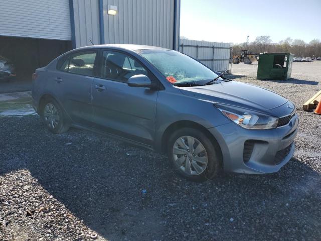 3KPA24AD9LE278057 - 2020 KIA RIO LX GRAY photo 4