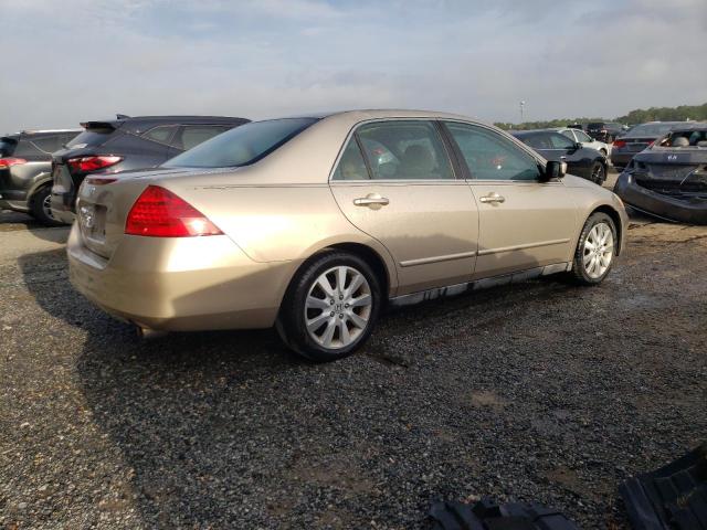 1HGCM66397A034059 - 2007 HONDA ACCORD LX GOLD photo 3