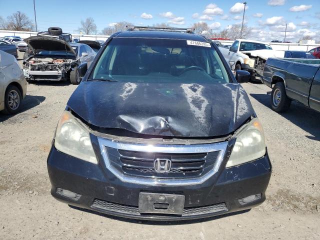 5FNRL3H9XAB073124 - 2010 HONDA ODYSSEY TOURING BLACK photo 5
