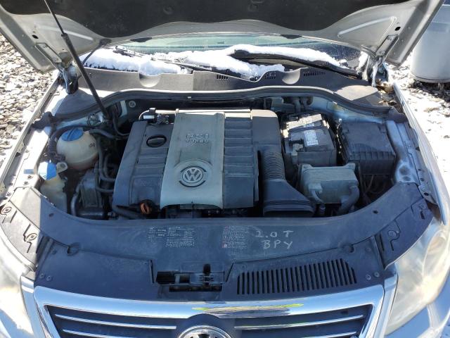 WVWEK73CX8E027896 - 2008 VOLKSWAGEN PASSAT LUX SILVER photo 11