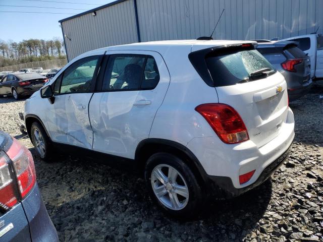 KL7CJKSBXLB045134 - 2020 CHEVROLET TRAX LS WHITE photo 2