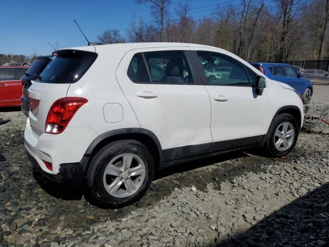 KL7CJKSBXLB045134 - 2020 CHEVROLET TRAX LS WHITE photo 3