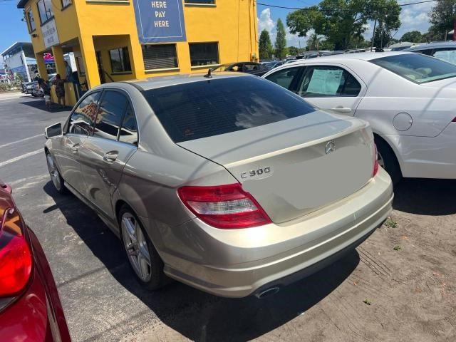 WDDGF5EB5AF445147 - 2010 MERCEDES-BENZ C 300 BEIGE photo 3