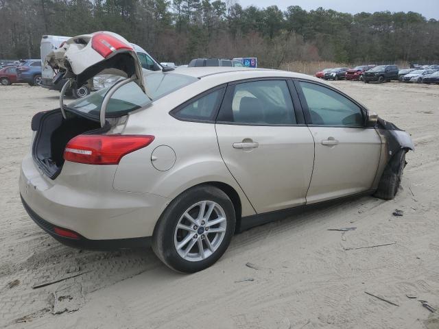 1FADP3F21JL234774 - 2018 FORD FOCUS SE BEIGE photo 3