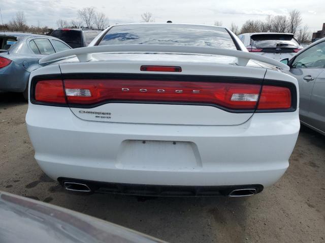 2C3CDXJG4DH735303 - 2013 DODGE CHARGER SXT WHITE photo 6