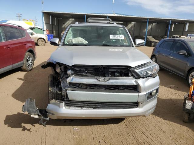 JTEBU5JRXF5265944 - 2015 TOYOTA 4RUNNER SR5 SILVER photo 5