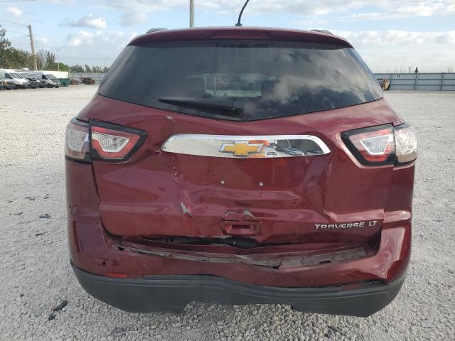 1GNKRGKD0FJ176757 - 2015 CHEVROLET TRAVERSE LT BURGUNDY photo 6