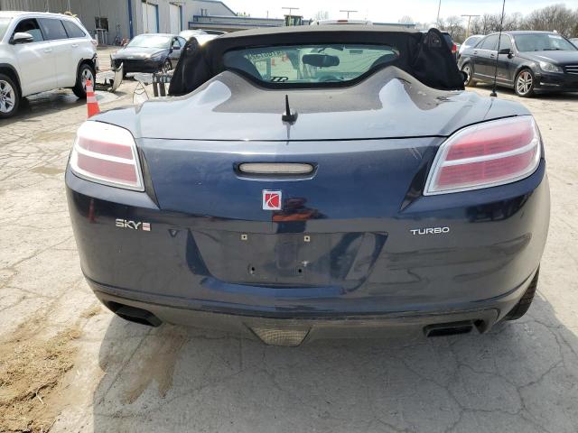 1G8MG35X78Y108661 - 2008 SATURN SKY REDLINE BLUE photo 6