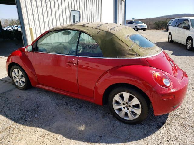 3VWPF31YX8M414590 - 2008 VOLKSWAGEN NEW BEETLE CONVERTIBLE S RED photo 2