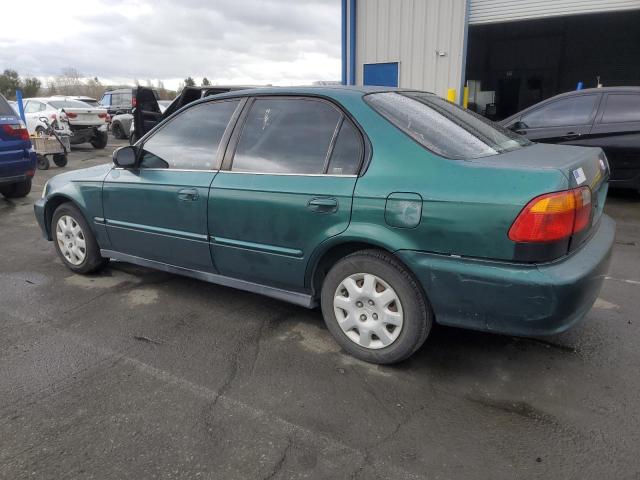 2HGEJ6610XH579794 - 1999 HONDA CIVIC BASE GREEN photo 2